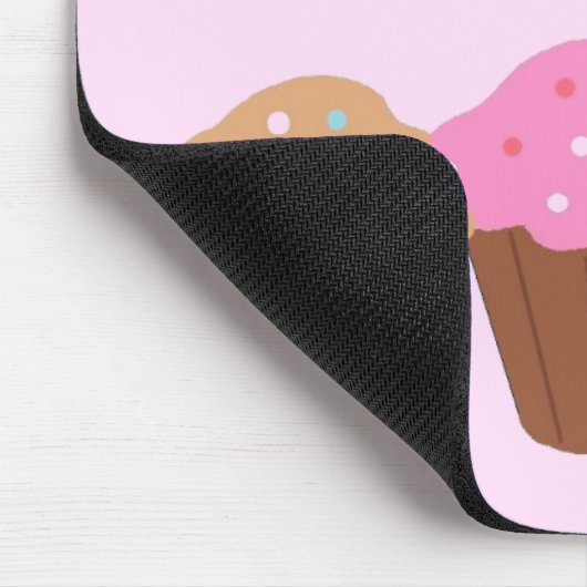 Offizieller Cupcake Taste Tester Mousepad (Ecke)