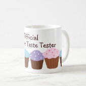 Offizieller Cupcake-Verkostung... Kaffeetasse (VorderseiteRechts)