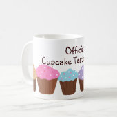 Offizieller Cupcake-Verkostung... Kaffeetasse (Vorderseite Links)