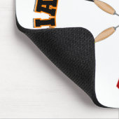 Offizieller Dartball Spieler Mousepad (Ecke)