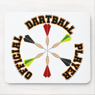 Offizieller Dartball Spieler Mousepad
