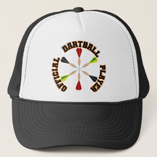 Offizieller Dartball-Spieler Truckerkappe (Vorderseite)
