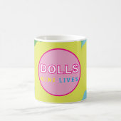 Offizieller 'Dolls Mini Lives'-Becher Kaffeetasse (Mittel)