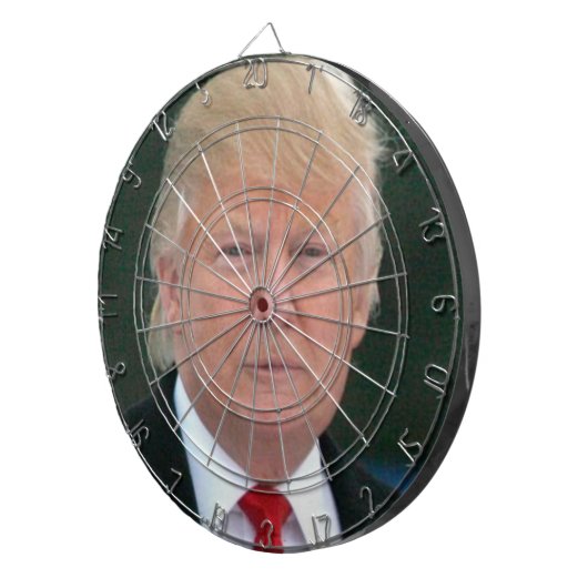 offizieller Donald Trumpdartboard Dartscheibe (Vorderseite rechts)