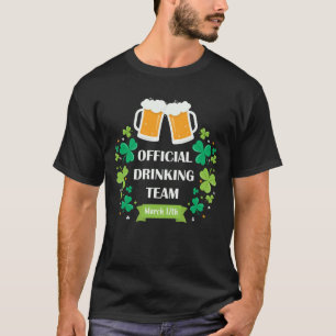 Offizieller Drink Team T - Shirt St Patrick's Day