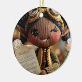 Offizieller Elf-Bereicht Keramik Ornament (Links)