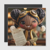 Offizieller Elf-Bereicht  Magnetkarte (Vorne/Hinten)