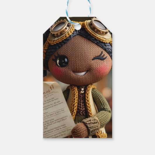 Offizieller Elf-Bericht Geschenkanhänger (Vorderseite)