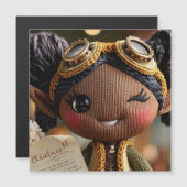 Offizieller Elf Bericht Magnetkarte (Vorne/Hinten)