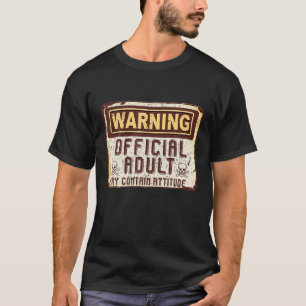 Offizieller Erwachsener 18. Geburtstagsgeschenk 18 T-Shirt