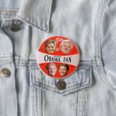 Offizieller Fan-Knopf Obama Button (Beispiel)