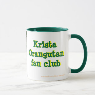 Offizieller Fanclub Krista Orang-Utan Tasse