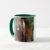 Offizieller Fanclub Krista Orang-Utan Tasse (Vorderseite Links)