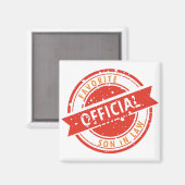 Offizieller Favorit Son in Law Gift für Sohn im Ju Magnet (Vorderseite/Rückseite)