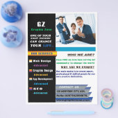 Offizieller Flyer für IT-Unternehmen (Einzeln)