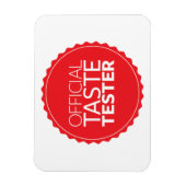 Offizieller Geschmackstester Magnet (Vertikal)