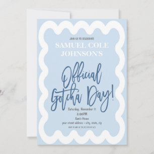 Offizieller Gotcha-Tag Adoption Einladung