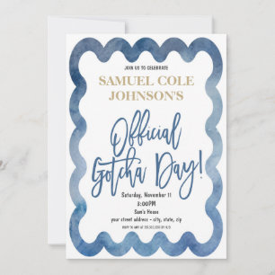 Offizieller Gotcha-Tag Adoption Einladung