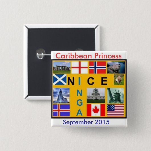 Offizieller Gruppenknopf Button (Vorne & Hinten)