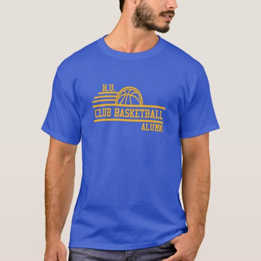 Offizieller H.U. Club Basketball Alumni T - Shirt (Vorderseite)