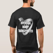 Offizieller Harfen-Transporter T-Shirt (Rückseite)