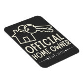 Offizieller Hausbesitzer Est. 2025 - Stolzes erste Magnet (Rechte Seite)