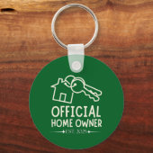 Offizieller Hausbesitzer Est. 2025 - Stolzes erste Schlüsselanhänger (Rückseite)