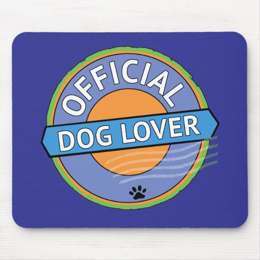 Offizieller Hunde-Liebhaber Mousepad (Vorne)