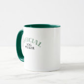 Offizieller Hundewanderer Tasse (Vorderseite Links)