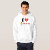 Offizieller "ICH das ITALIENISCHE EIS" HOODIE der (Vorne ganz)