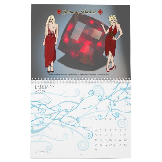 Offizieller JemCon 2013 Kalender (Jan 2027)