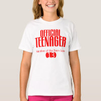 Offizieller JUGENDLICH-13. GEBURTSTAG T-Shirt
