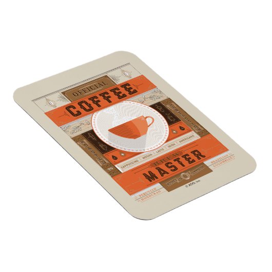 Offizieller Kaffeemaschine Magnet (Rechte Seite)