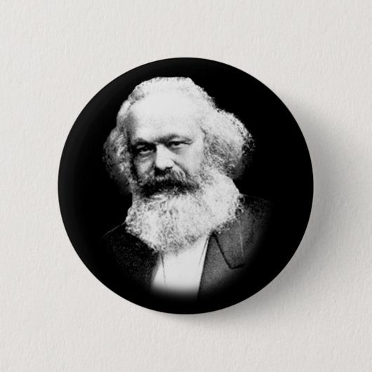 offizieller Karl-Marx-Button Button (Vorderseite)