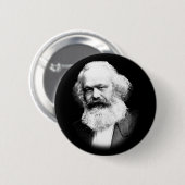 offizieller Karl-Marx-Button Button (Vorne & Hinten)