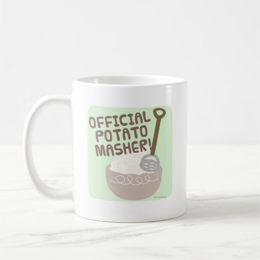 Offizieller Kartoffel-Stampfer Kaffeetasse (Links)
