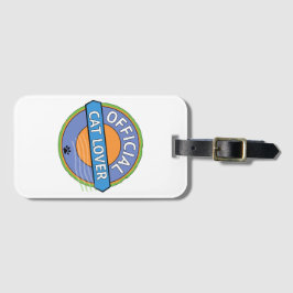 Offizieller Katzenliebhaber Gepäckanhänger