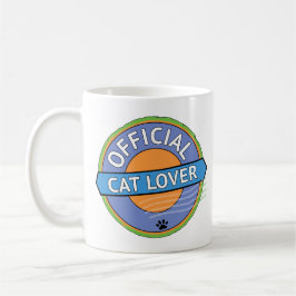 Offizieller Katzenliebhaber Kaffeetasse