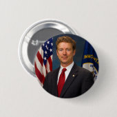 Offizieller Kentucky-Senator Rand Paul Portrait Button (Vorne & Hinten)