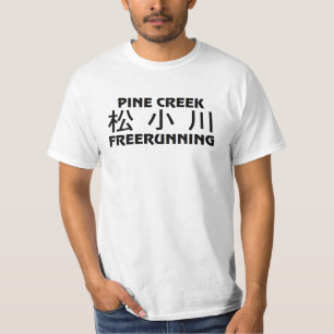 Offizieller Kiefern-Nebenfluss-LeerlaufShirt T-Shirt