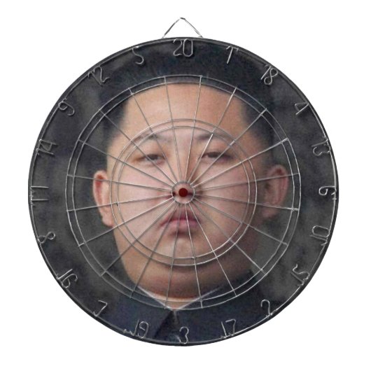 offizieller Kim jong UNOdartboard Dartscheibe (vorne)