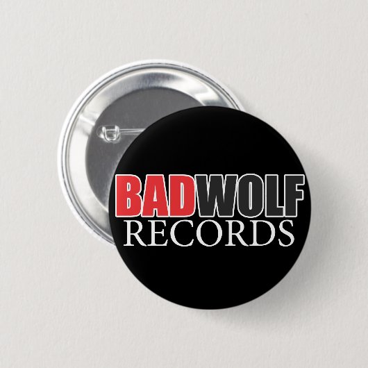 Offizieller Knopf Waren BADWOLF Platten Button (Vorne & Hinten)