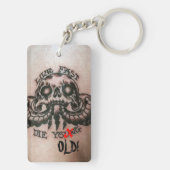 Offizieller Kurier-Bucheinband-Schlüsselanhänger Schlüsselanhänger (Rückseite)