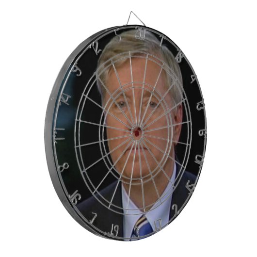 offizieller lindsey Grahamdartboard Dartscheibe (Vorderseite Links)