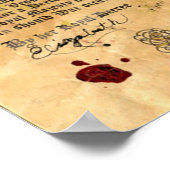 Offizieller Marque-Brief Poster (Ecke)