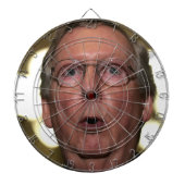 offizieller Mitch McConnell Dartboard Dartscheibe (vorne)