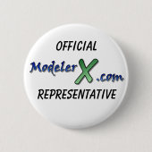 Offizieller ModelerX.com-Vertreter-Knopf Button (Vorderseite)
