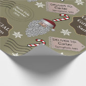 Offizieller Name/Ort Geschenkpapier (Ecke)