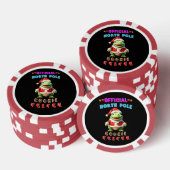 Offizieller Nordpol Cookie Tester Weihnachten Pokerchips (Stapel)