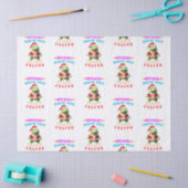 Offizieller Nordpol Cookie Tester Weihnachten Seidenpapier (Basteln)